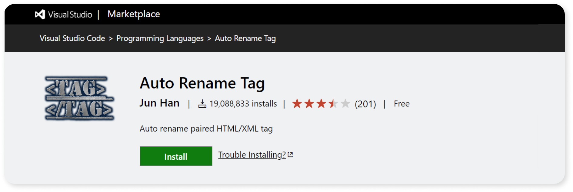 Auto Rename Tag
