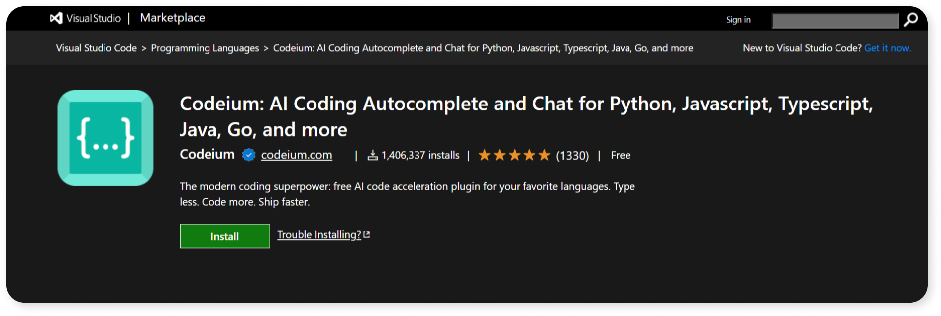 Codeium- AI
