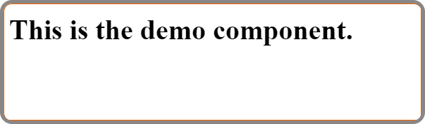component directive
