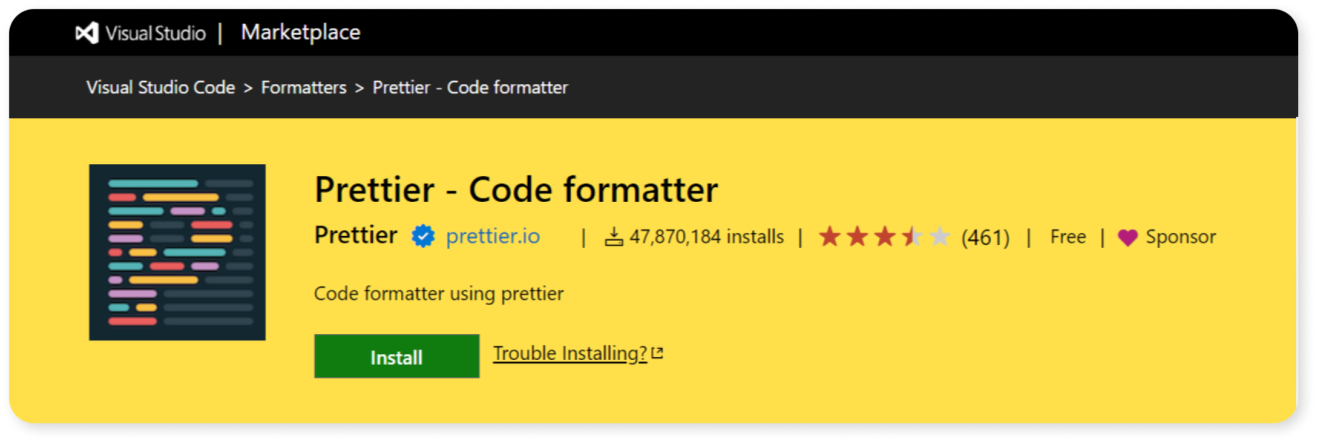 An Image of Prettier