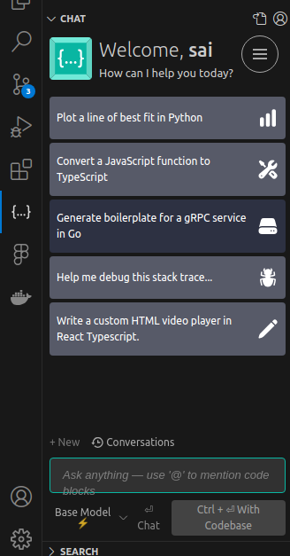 chat box
