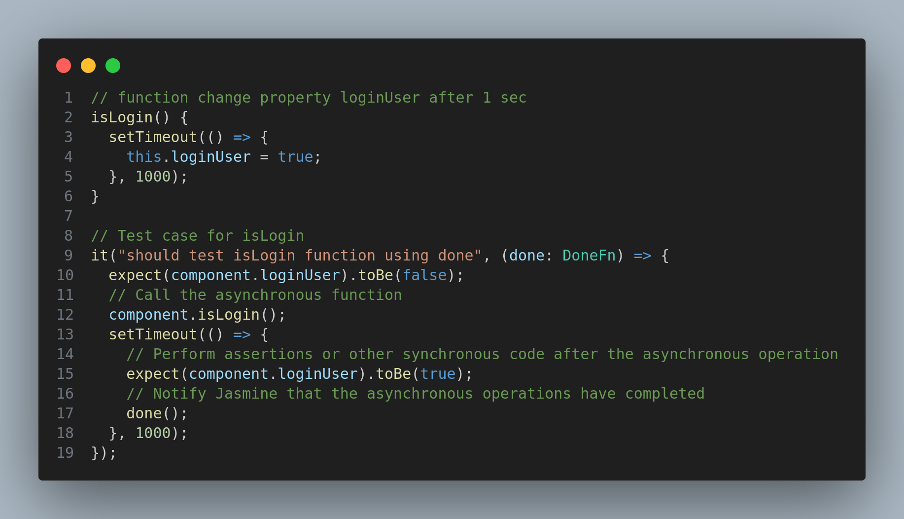code snippet