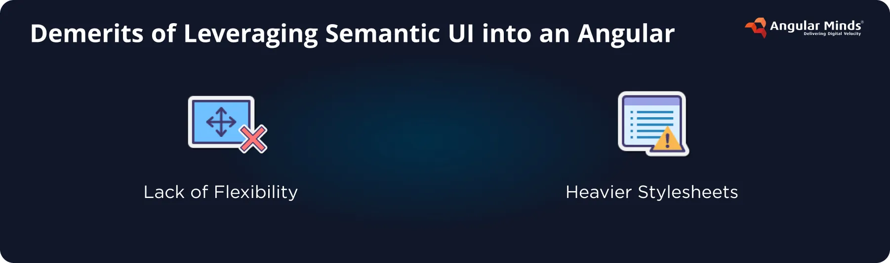 Demerits of Leveraging Semantic UI into an Angular Project