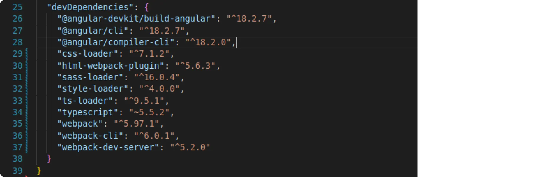 Devdependencies