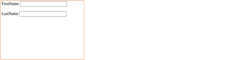 HTML output of reactive forms