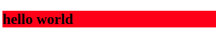 image of Hello world