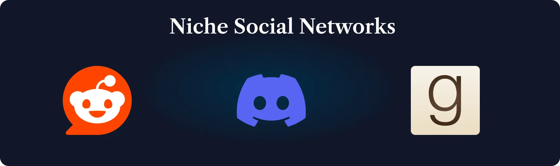Niche Social Networks