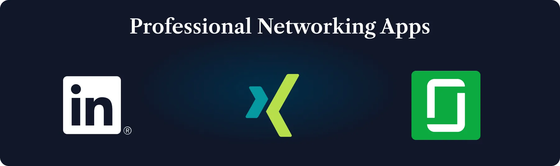 Professional Networking Apps