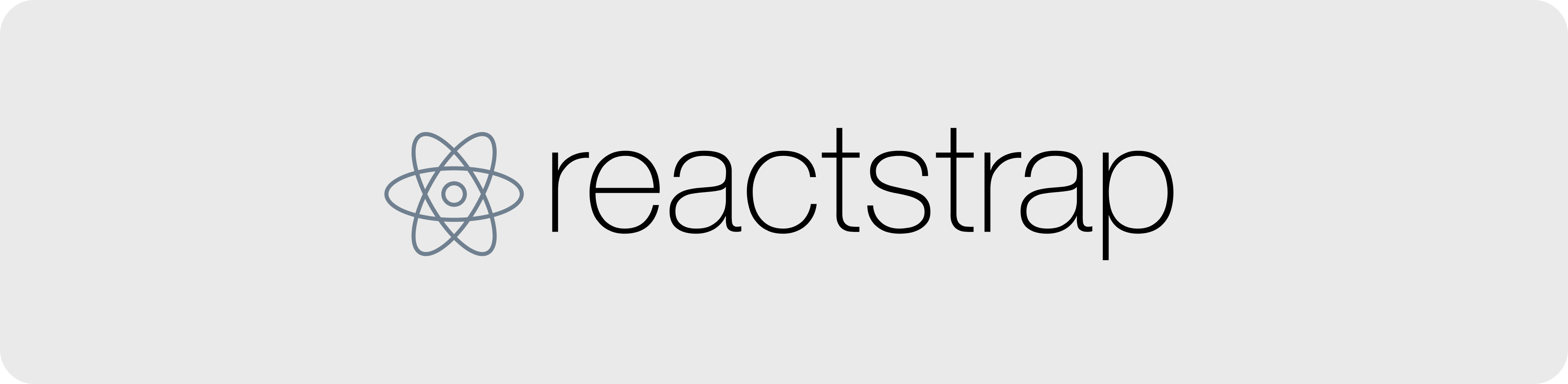reactstrap - a rect framework