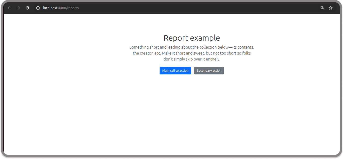 report application