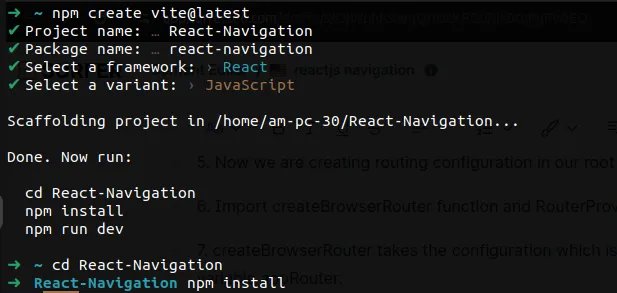Setting up React Router in our application