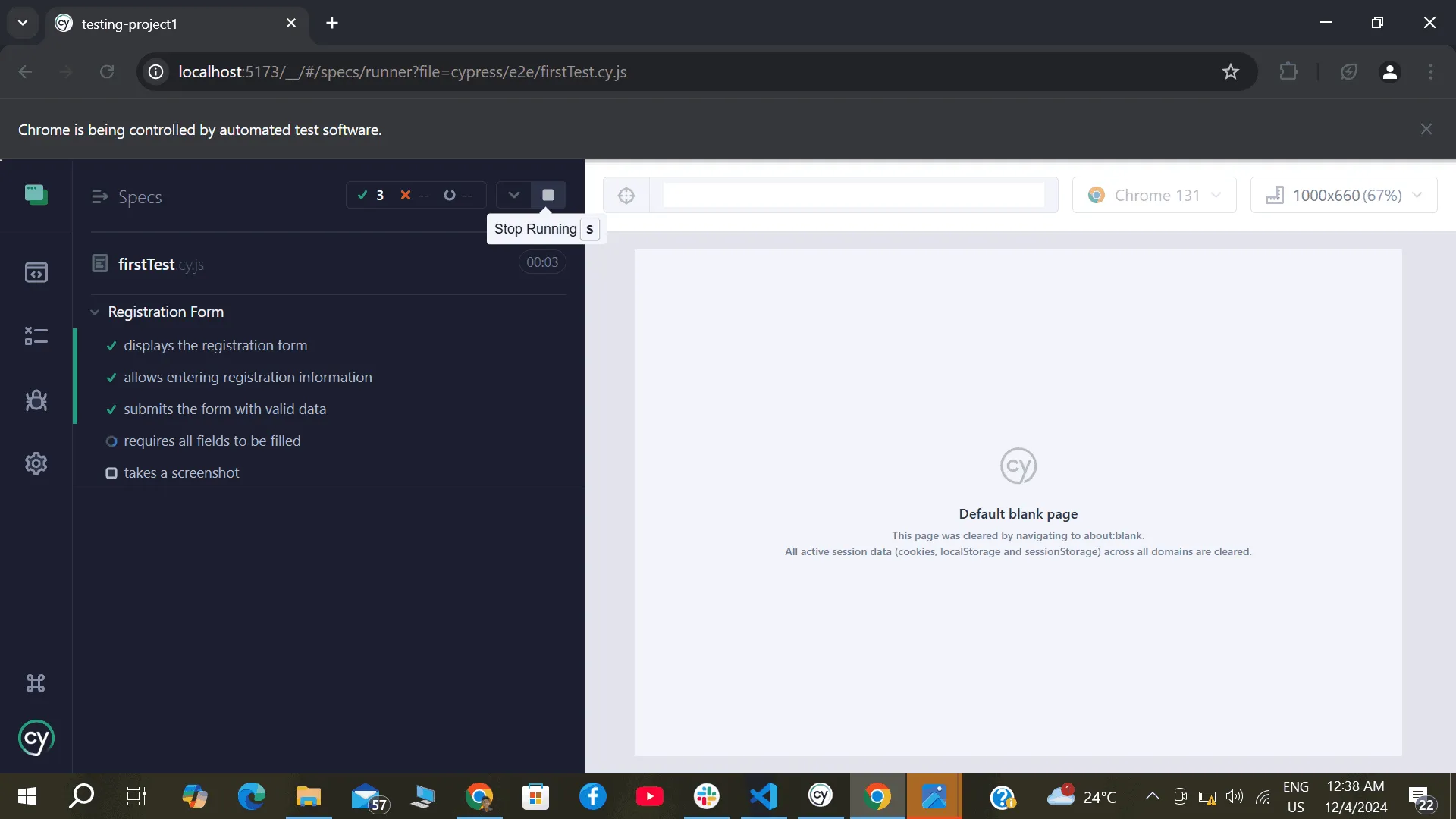 UI Flow-Registration successful