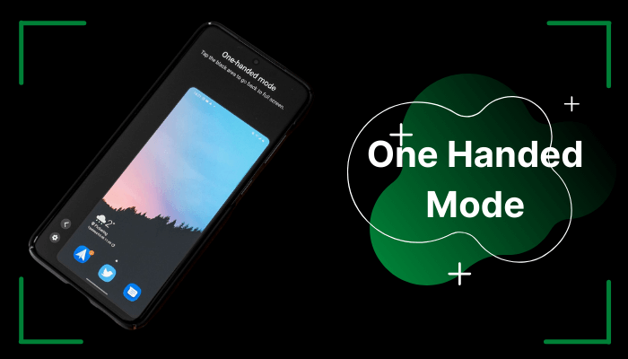 Android 12 One-handed mode