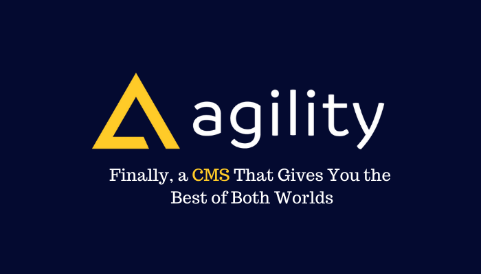 Headless cms - Agility