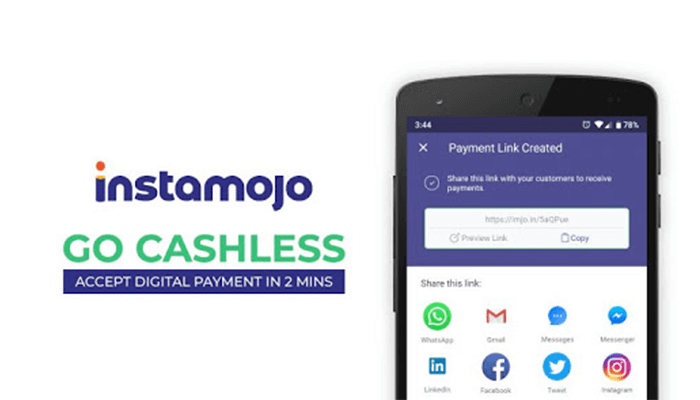 online payment gateways in India - Instamojo